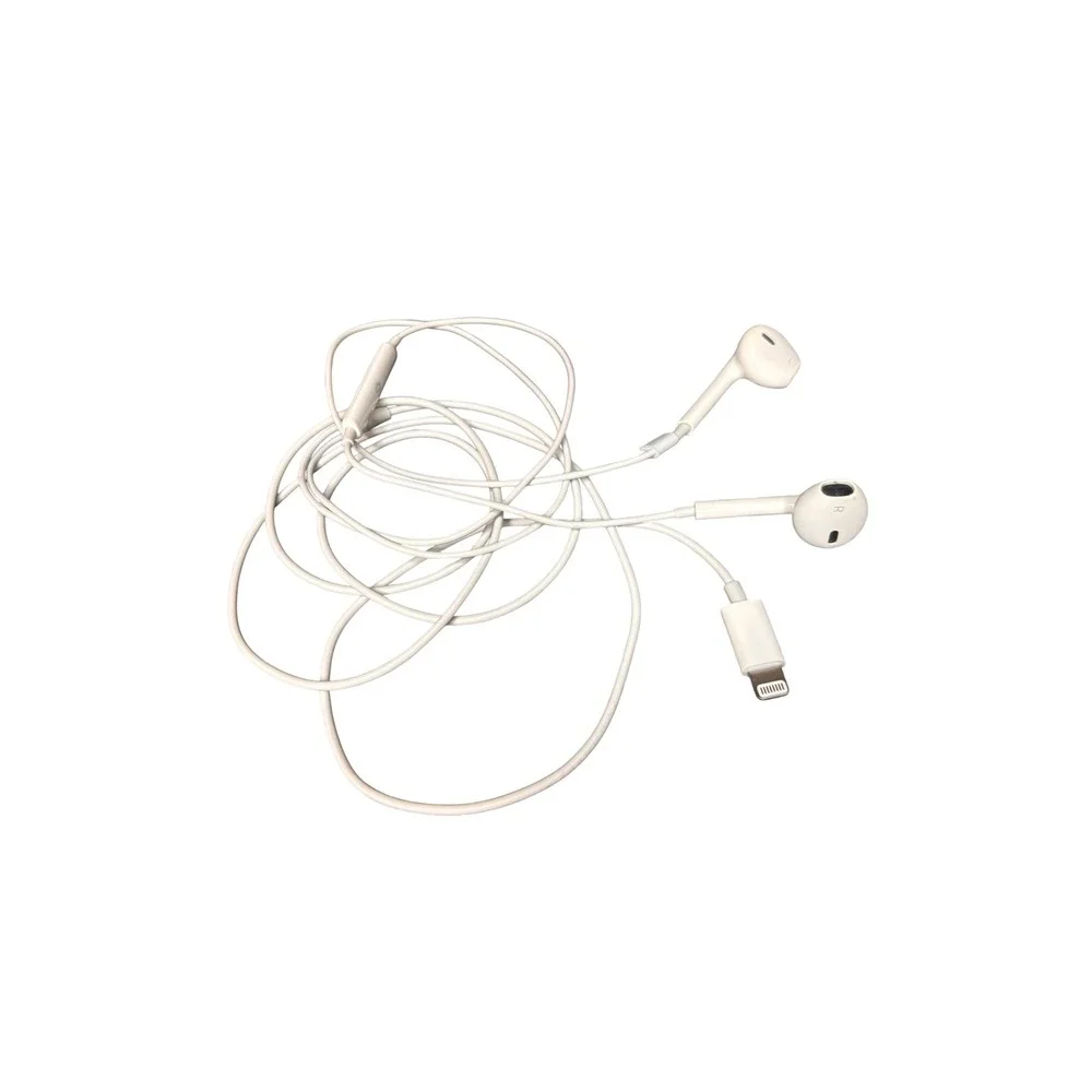 Apple EarPods Earbuds White Lightning Connector Mic Remote Wired Iphone